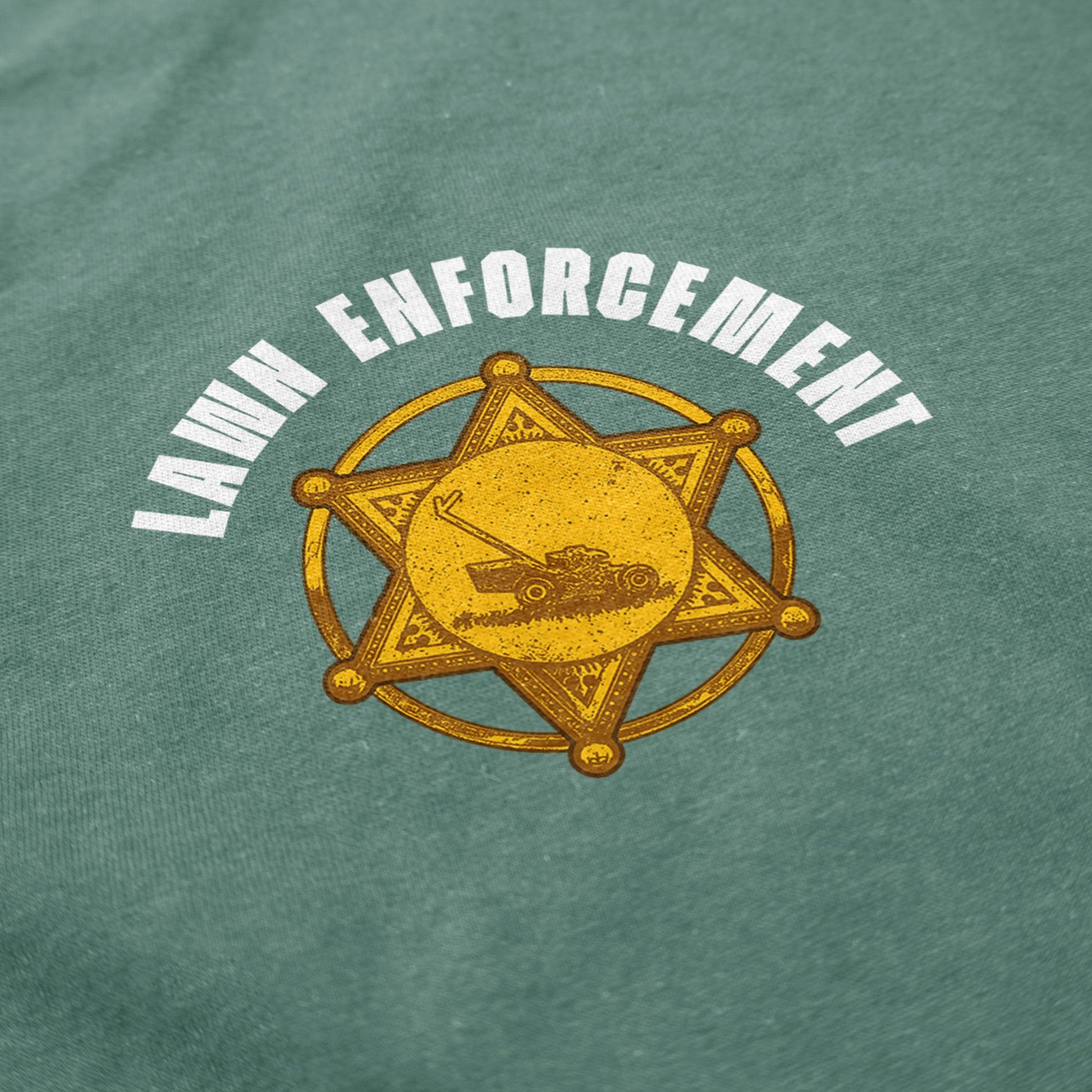 Lawn Enforcement T Shirt - Middle Class Fancy