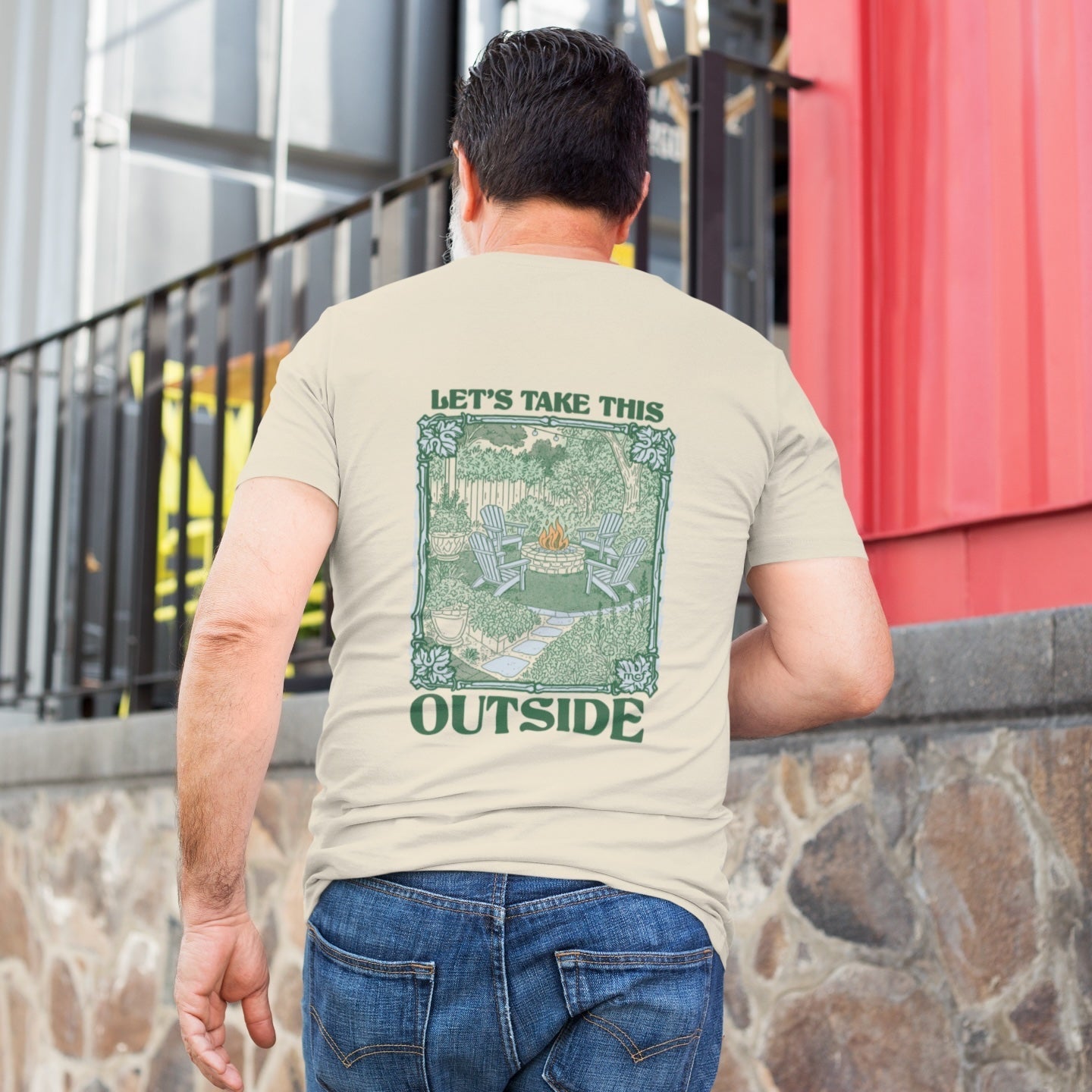 Let's Take This Outside T Shirt - Middle Class Fancy