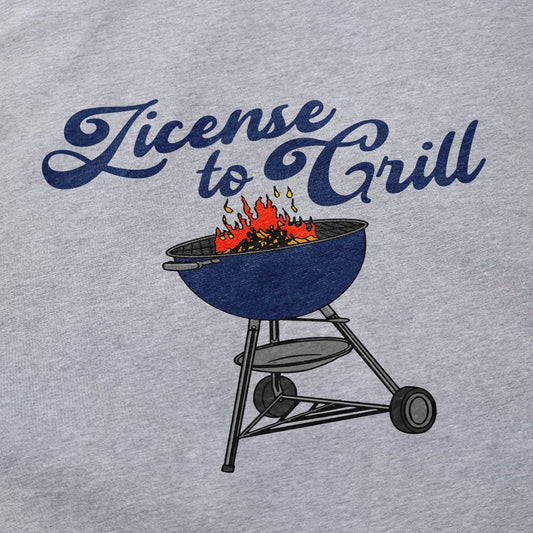 License to Grill T Shirt - Middle Class Fancy