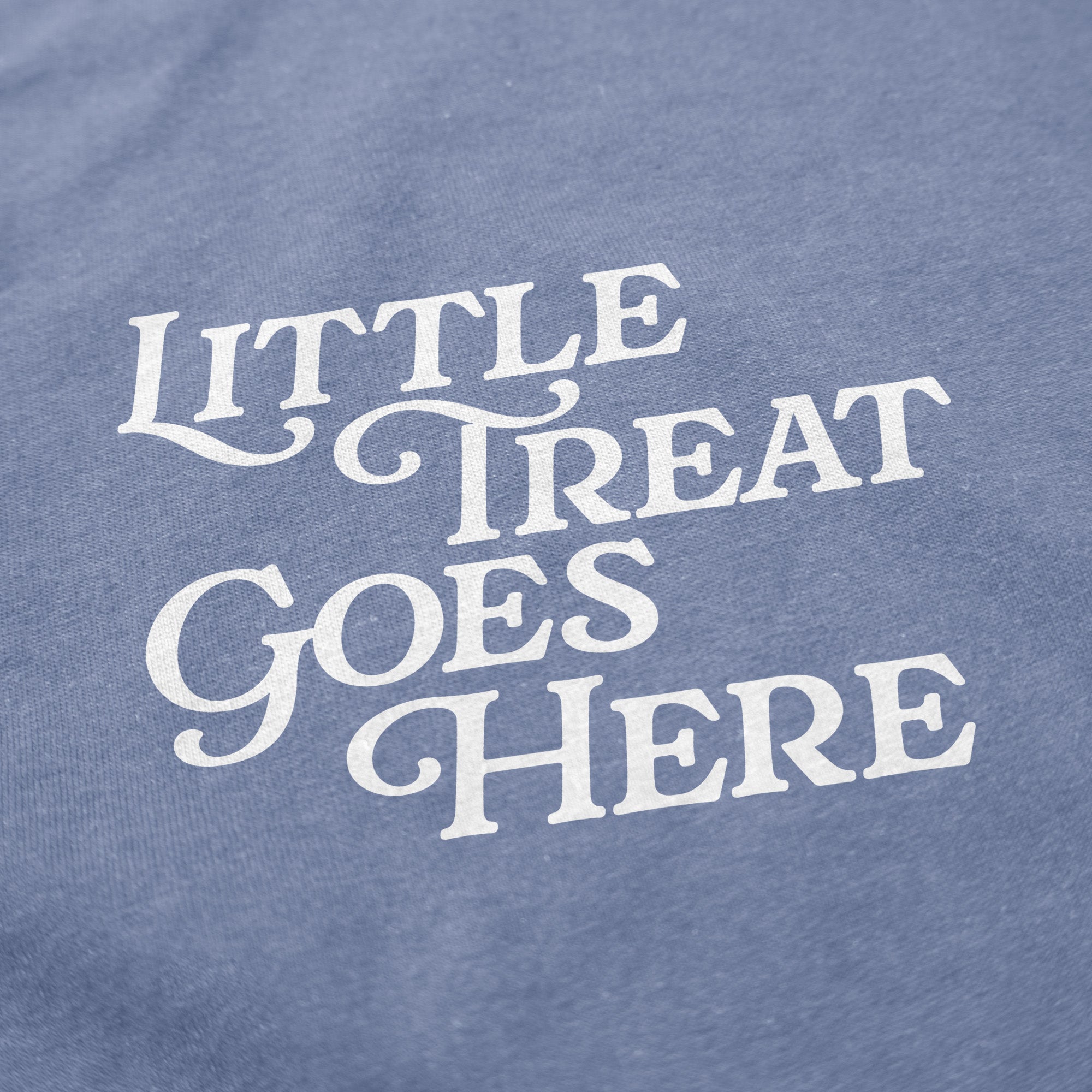 Little Treat Goes Here Pocket Tee - Middle Class Fancy