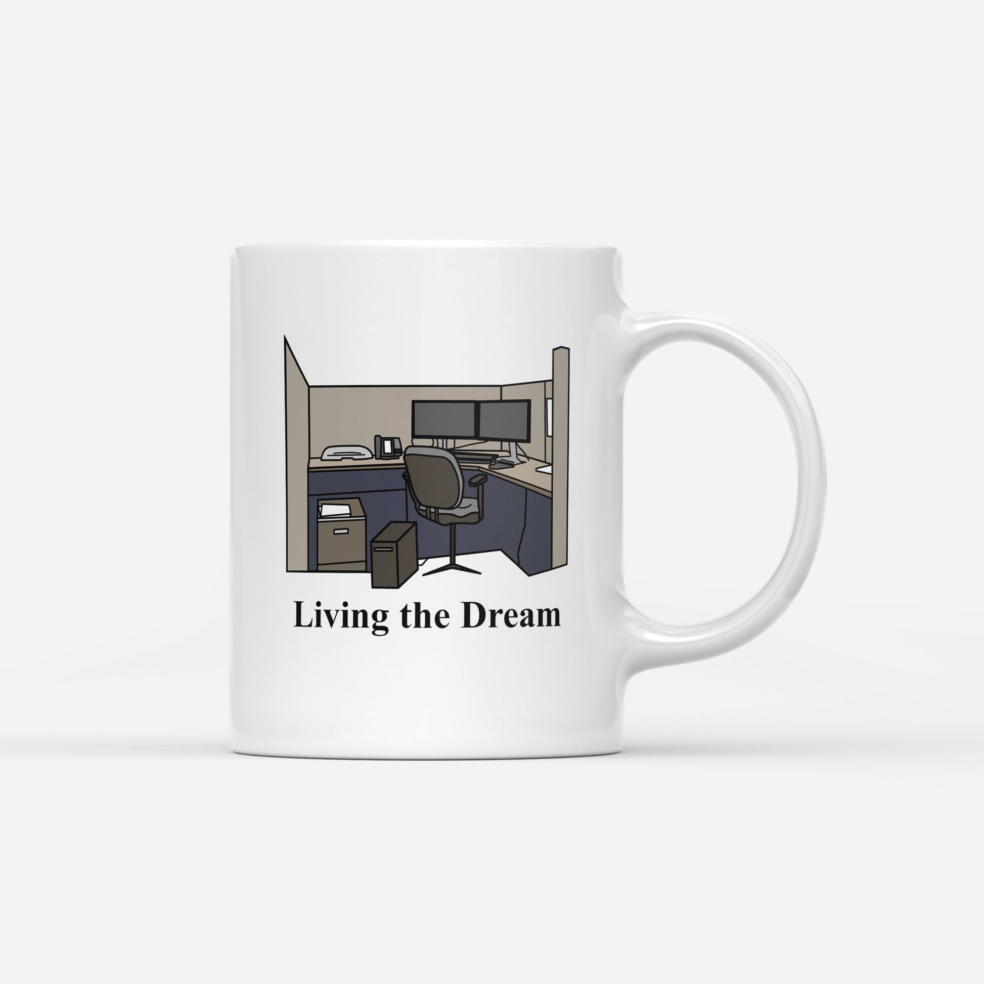 Living the Dream Coffee Mug - Middle Class Fancy