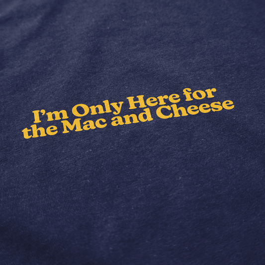 Only Here For Mac and Cheese Crewneck Sweatshirt