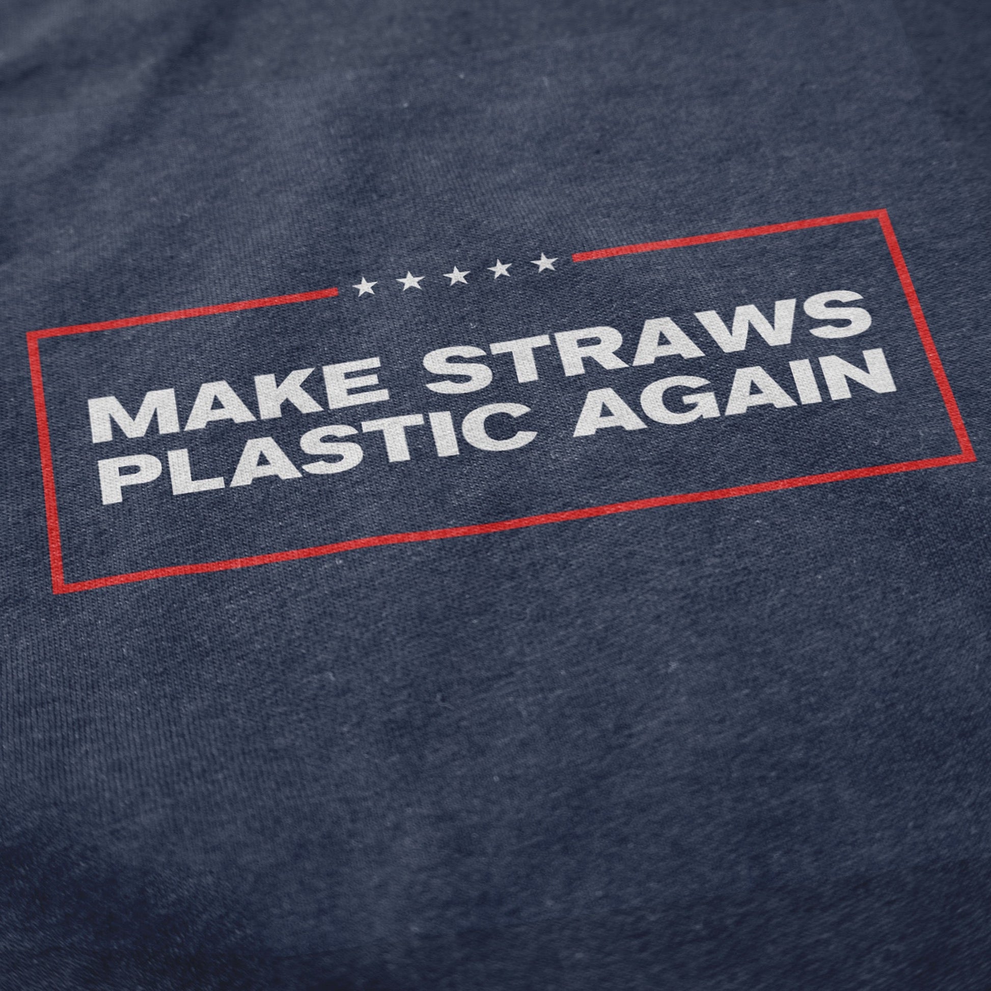 Make Straws Plastic Again Long Sleeve - Middle Class Fancy