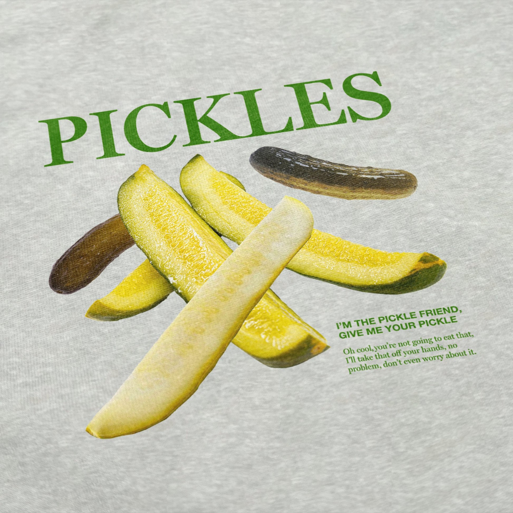 Pickles Crewneck Sweatshirt - Middle Class Fancy