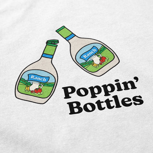 Poppin' Bottles T Shirt - Middle Class Fancy