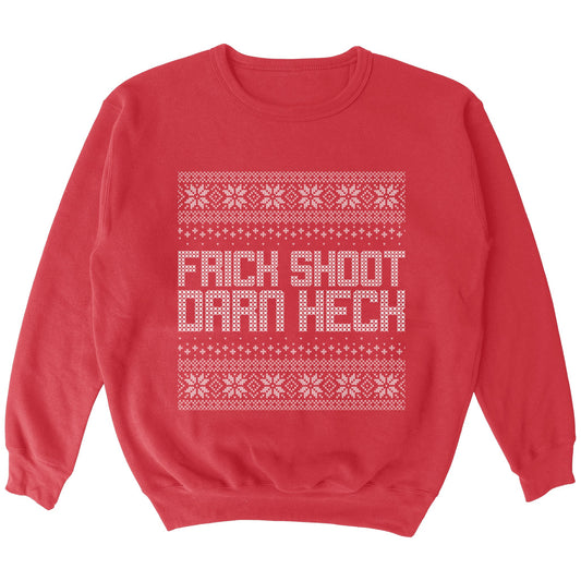 Potty Mouth Christmas Sweater Sweatshirt - Middle Class Fancy