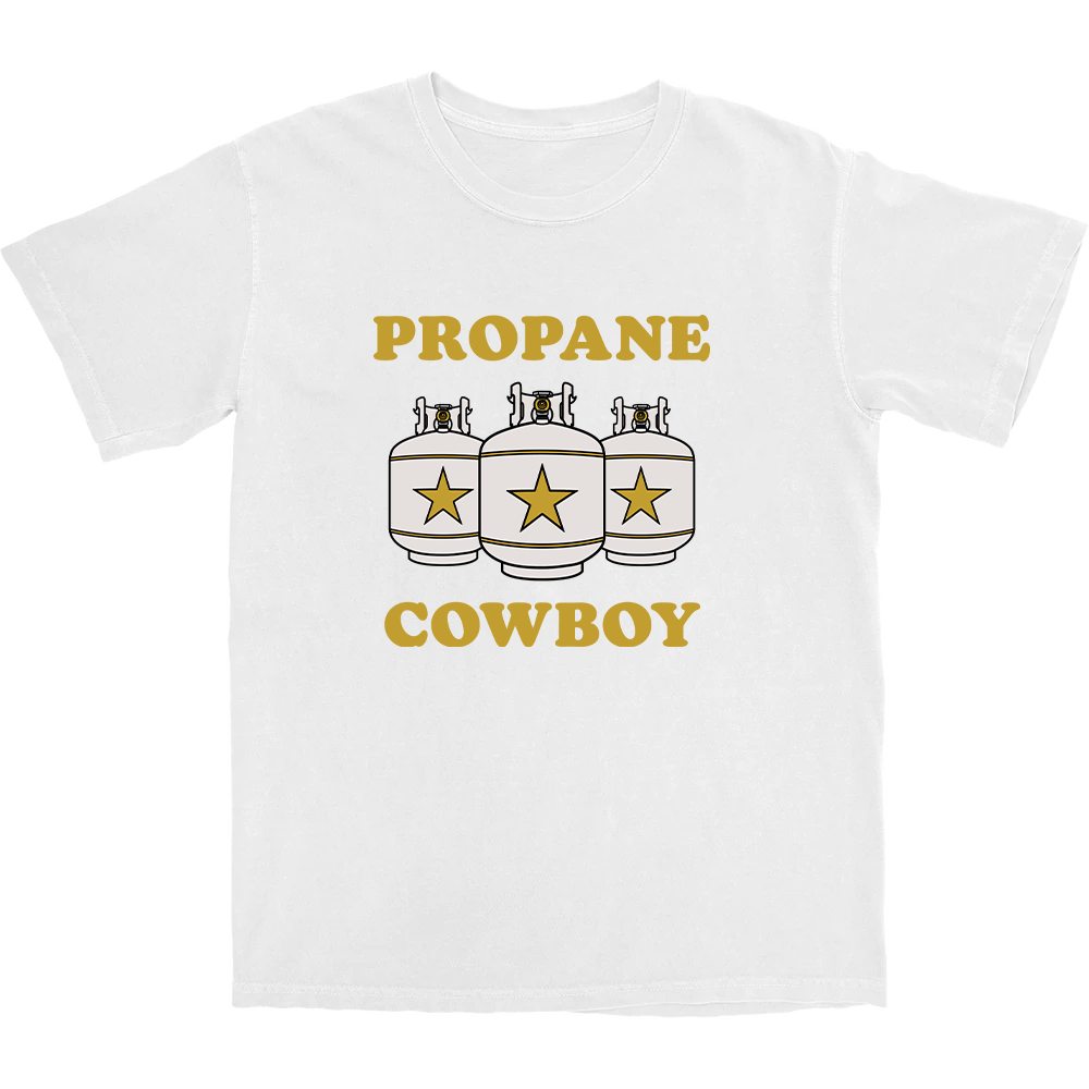 White Cowboy T-Shirt