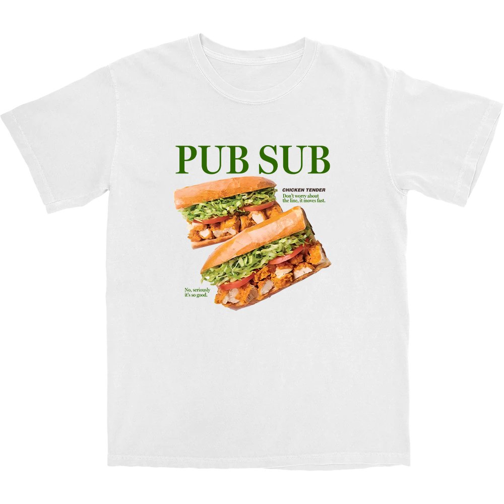 Pub Sub Chicken Tender T Shirt - Middle Class Fancy