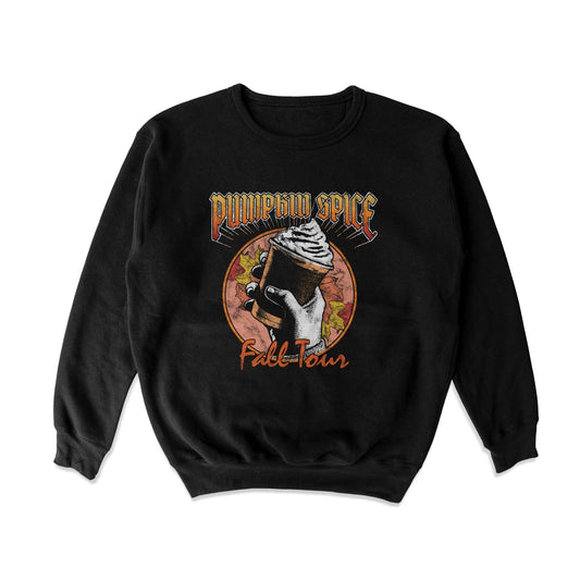 Pumpkin Spice Fall Tour Crewneck Sweatshirt - Middle Class Fancy