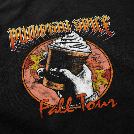 Pumpkin Spice Fall Tour T Shirt - Middle Class Fancy