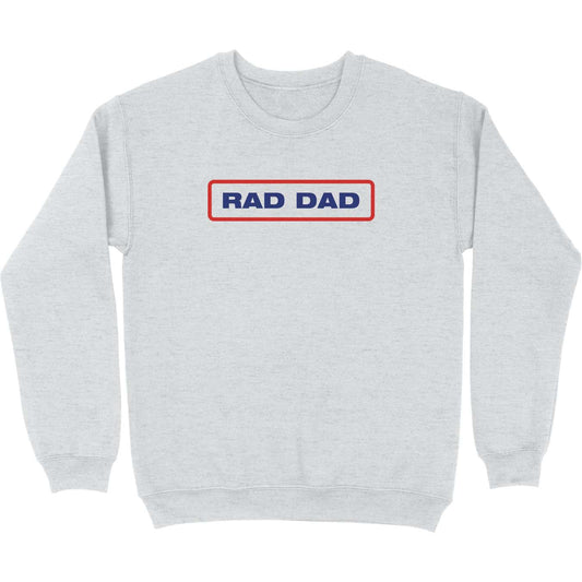 Rad Dad Bar Logo Crewneck Sweatshirt - Middle Class Fancy