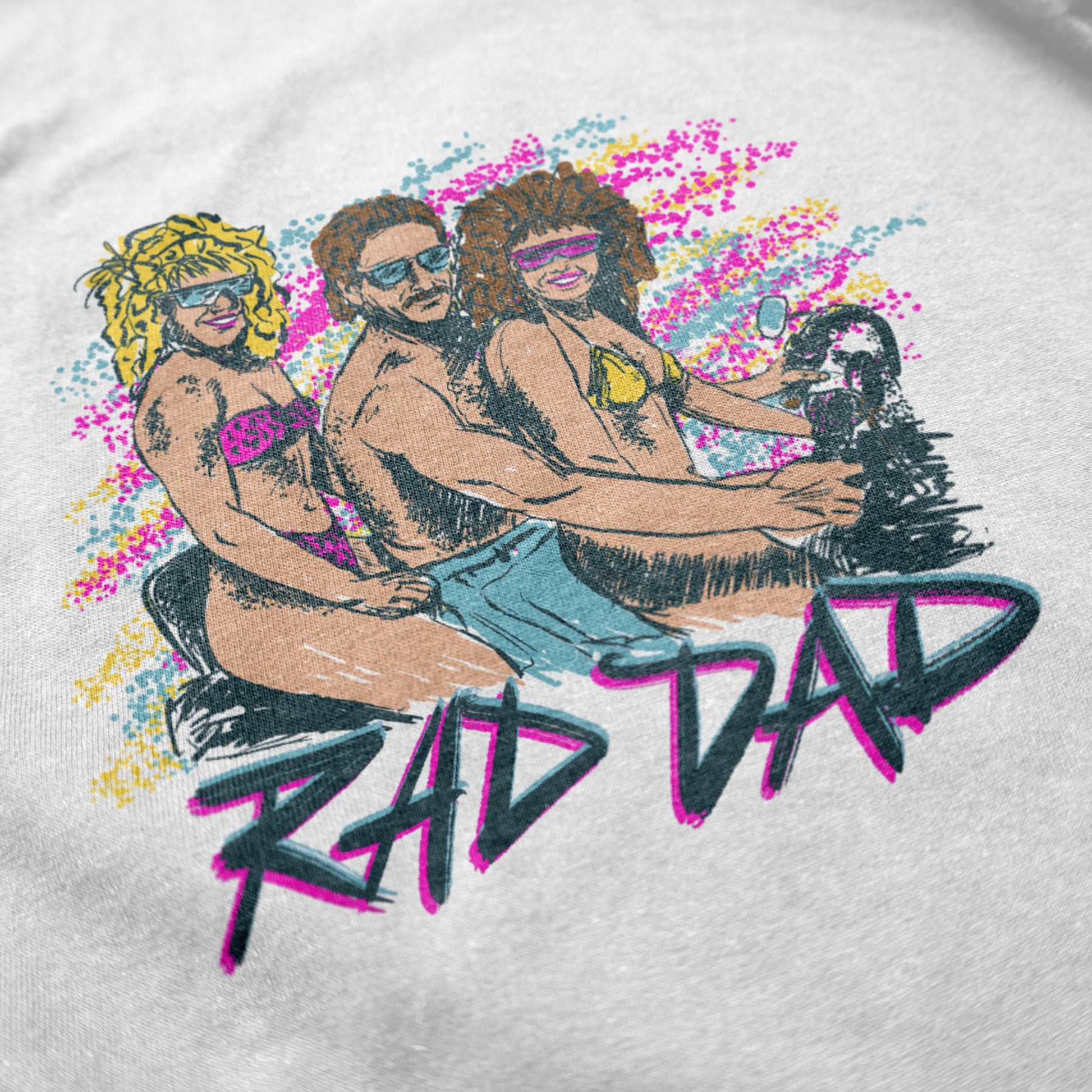 Rad Dad Motorcycle 2.0 T Shirt - Middle Class Fancy