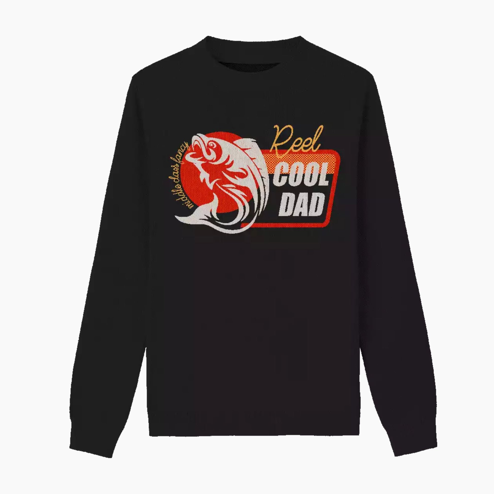 Reel Cool Dad Knit Sweater - Middle Class Fancy