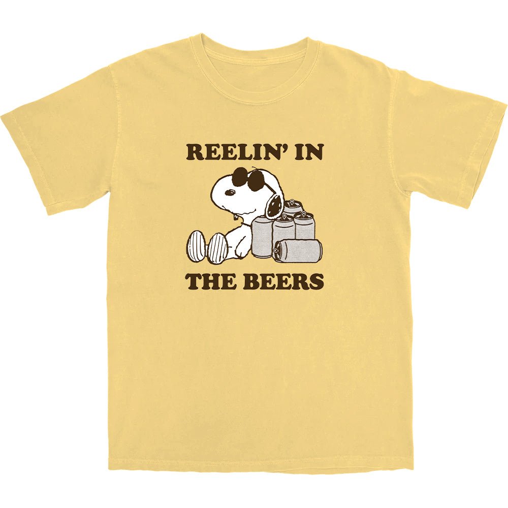 Reelin' In The Beers T Shirt - Middle Class Fancy