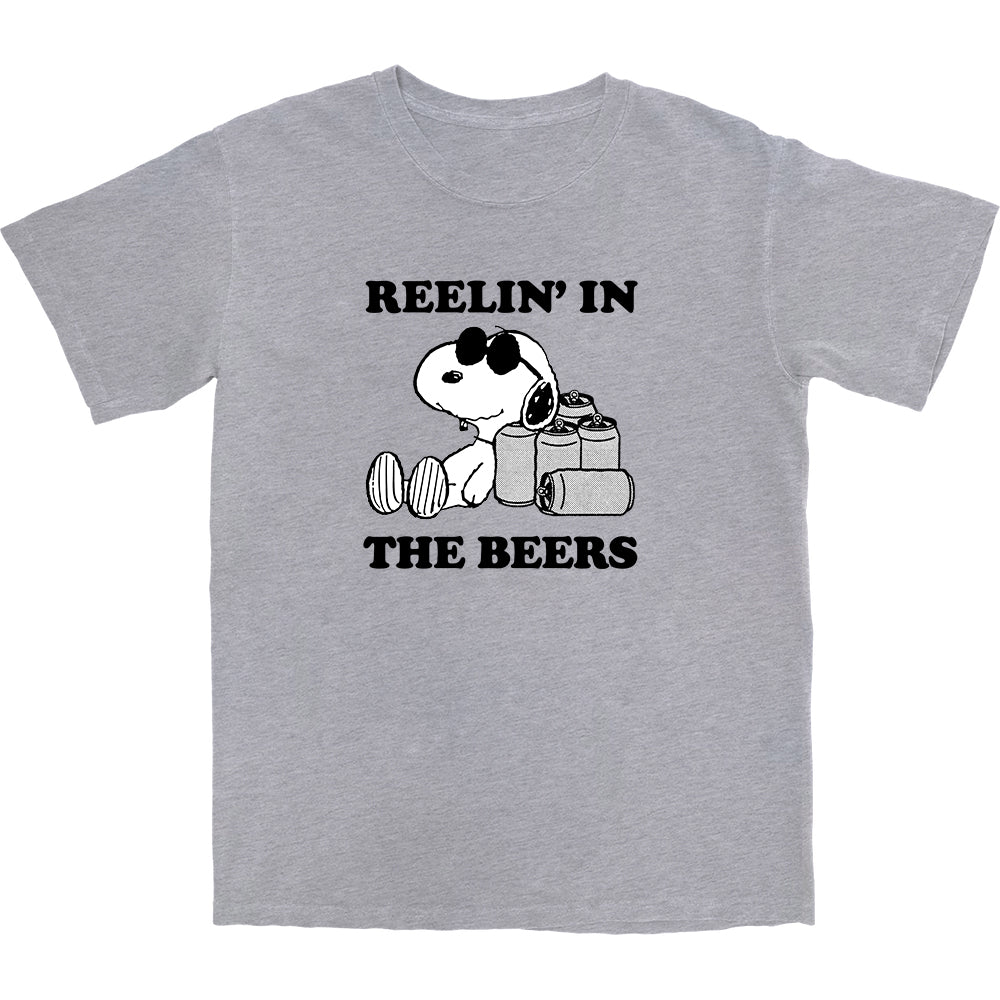 Reelin' In The Beers T Shirt - Middle Class Fancy