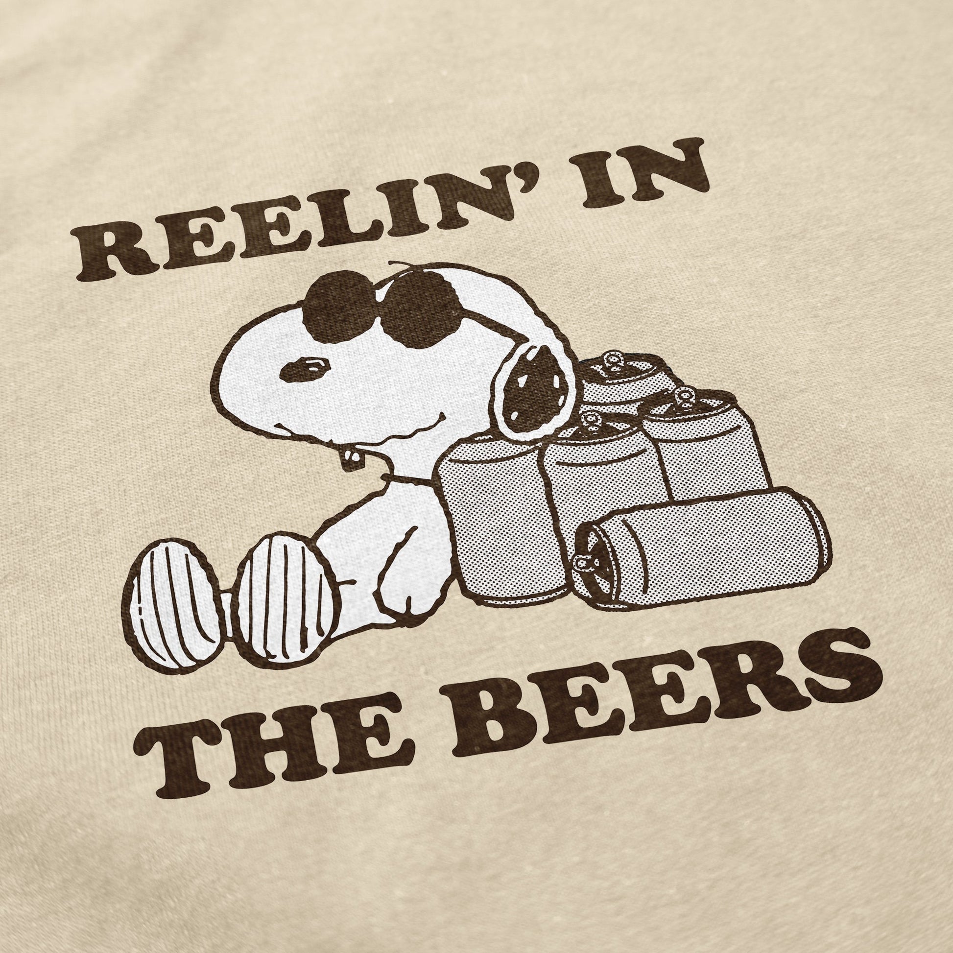 Reelin' In The Beers T Shirt - Middle Class Fancy