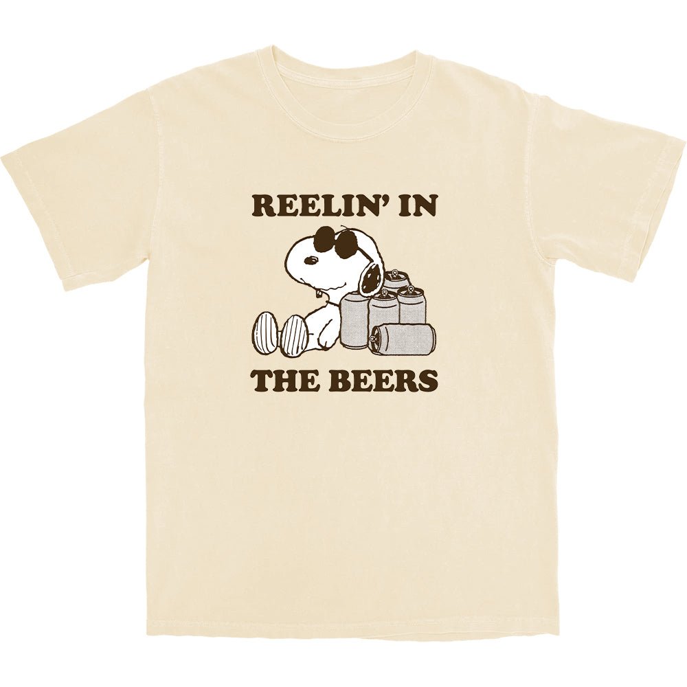 Reelin' In The Beers T Shirt - Middle Class Fancy