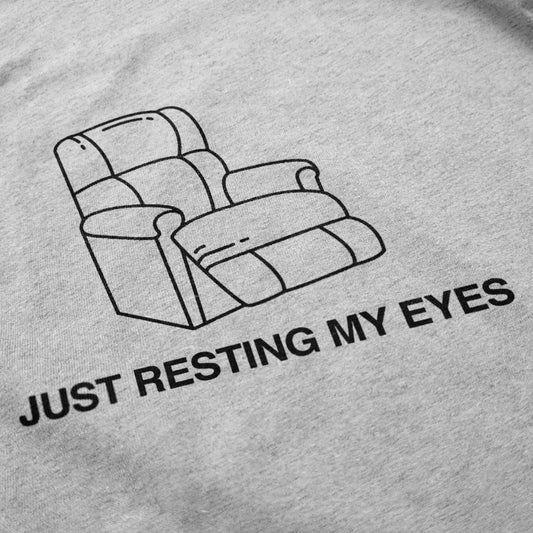 Resting My Eyes Crewneck Sweatshirt - Middle Class Fancy