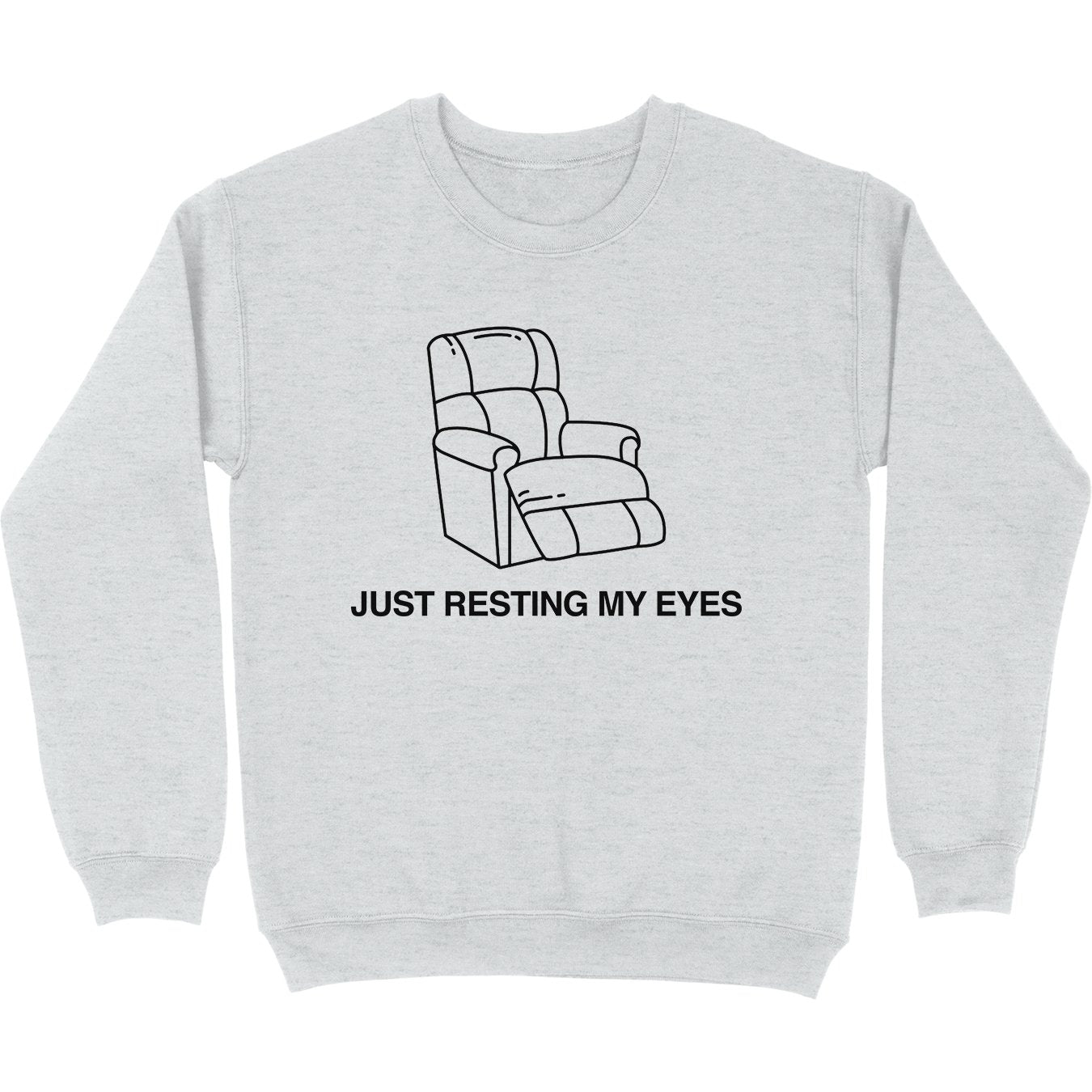 Resting My Eyes Crewneck Sweatshirt - Middle Class Fancy