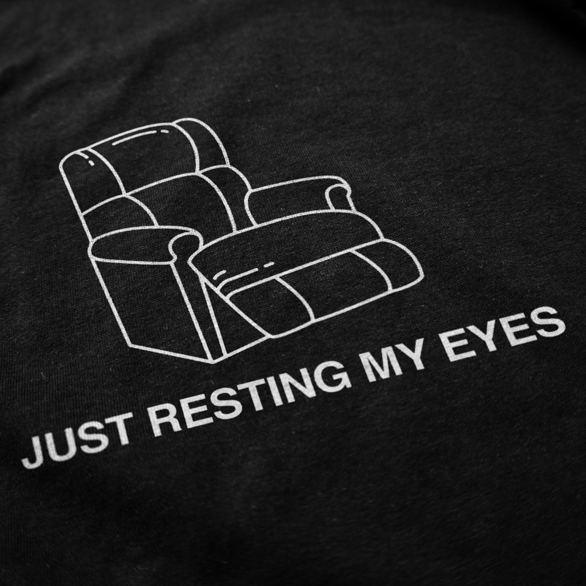 Resting My Eyes Crewneck Sweatshirt - Middle Class Fancy