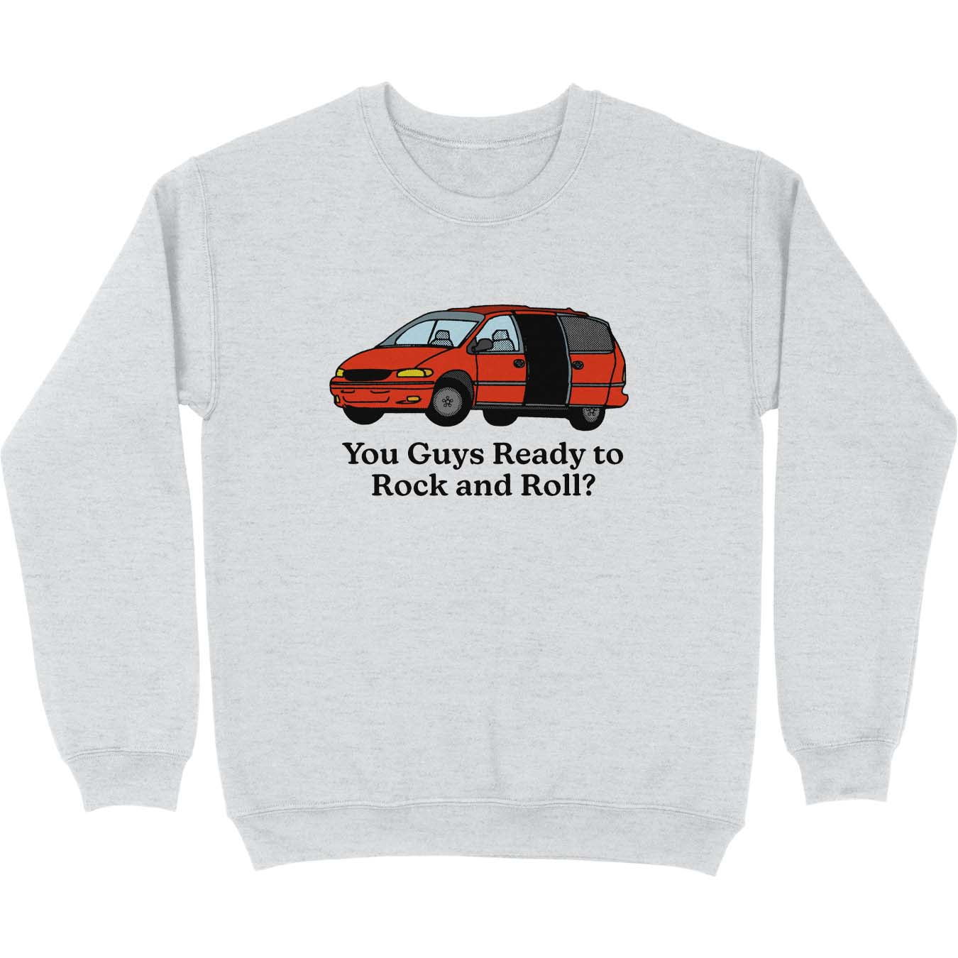 Rock and Roll Crewneck Sweatshirt - Middle Class Fancy