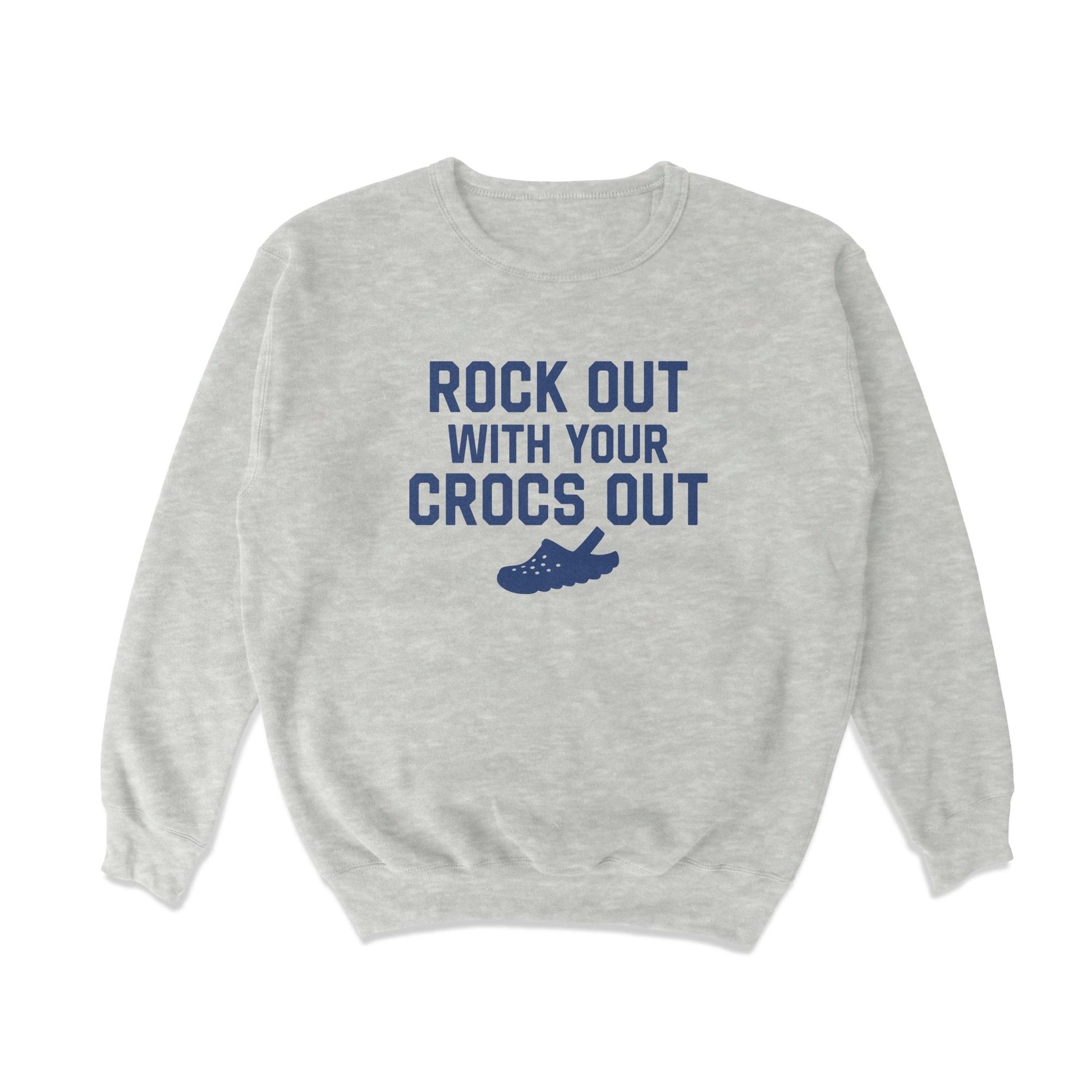 Rock Out Crewneck Sweatshirt - Middle Class Fancy