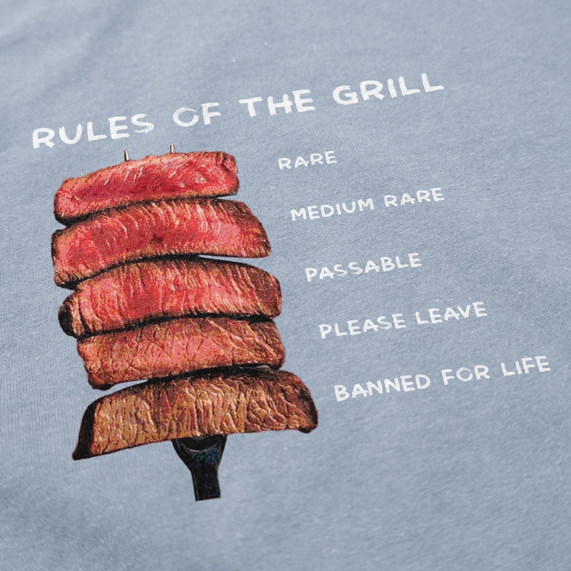 Rules of the Grill T Shirt - Middle Class Fancy