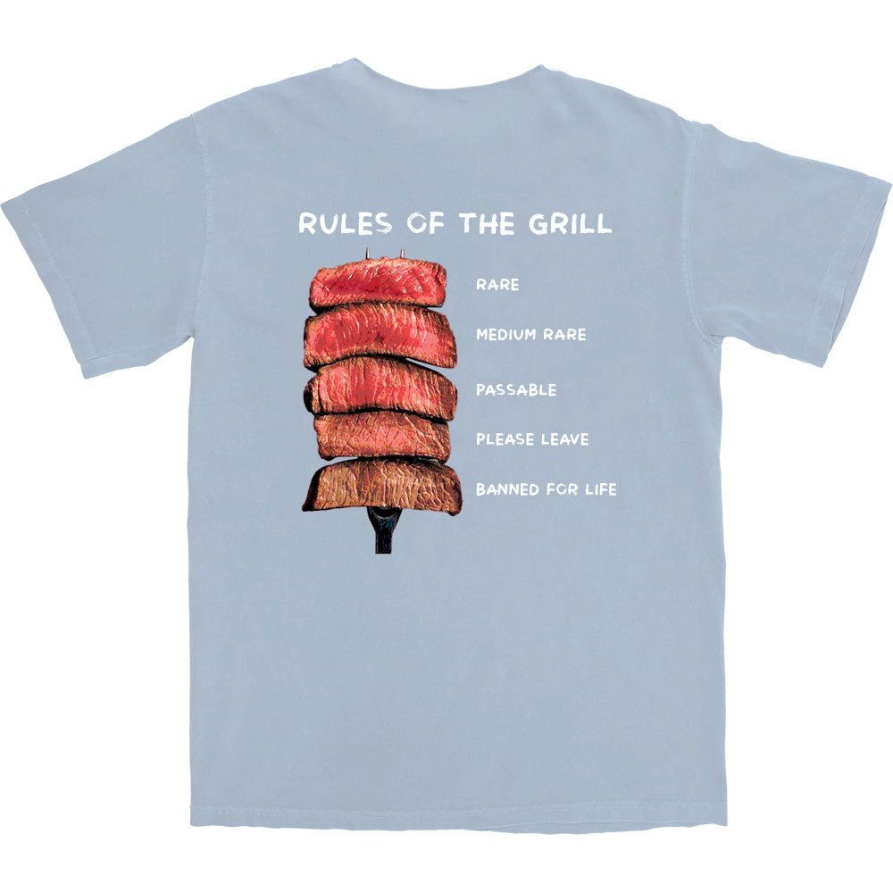 Rules of the Grill T Shirt - Middle Class Fancy