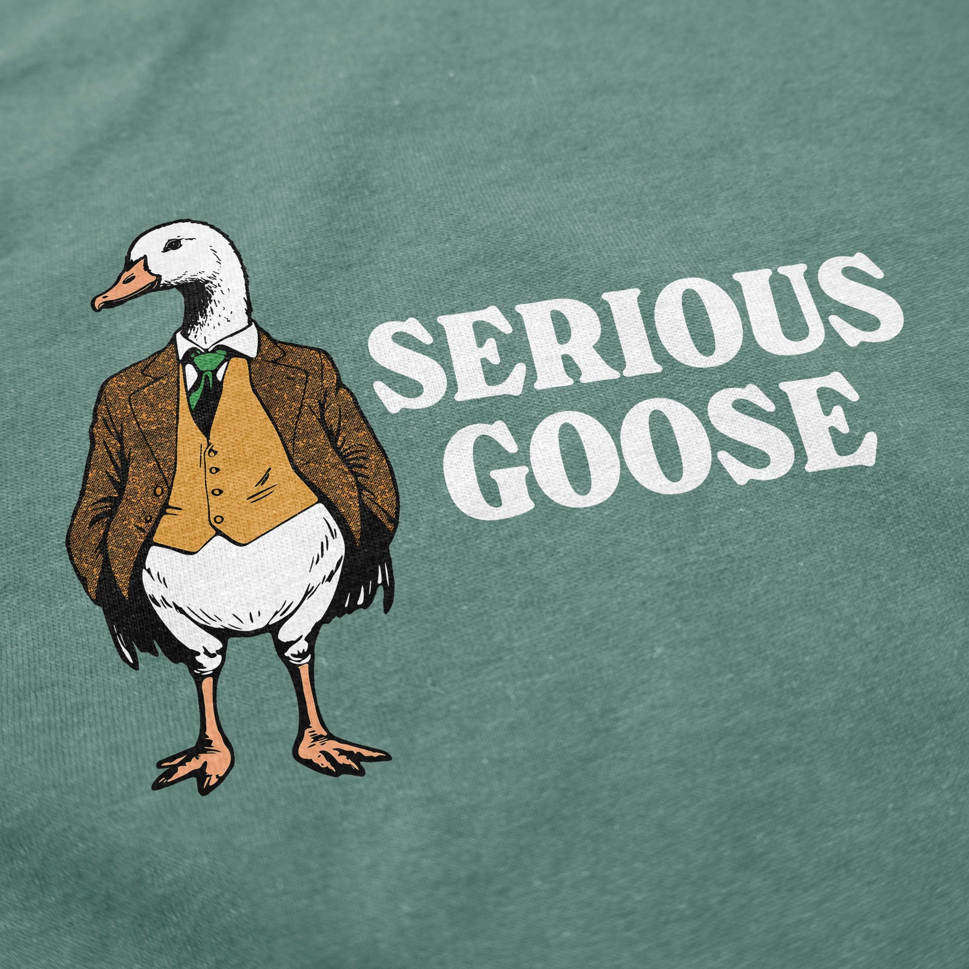 Serious Goose T Shirt - Middle Class Fancy