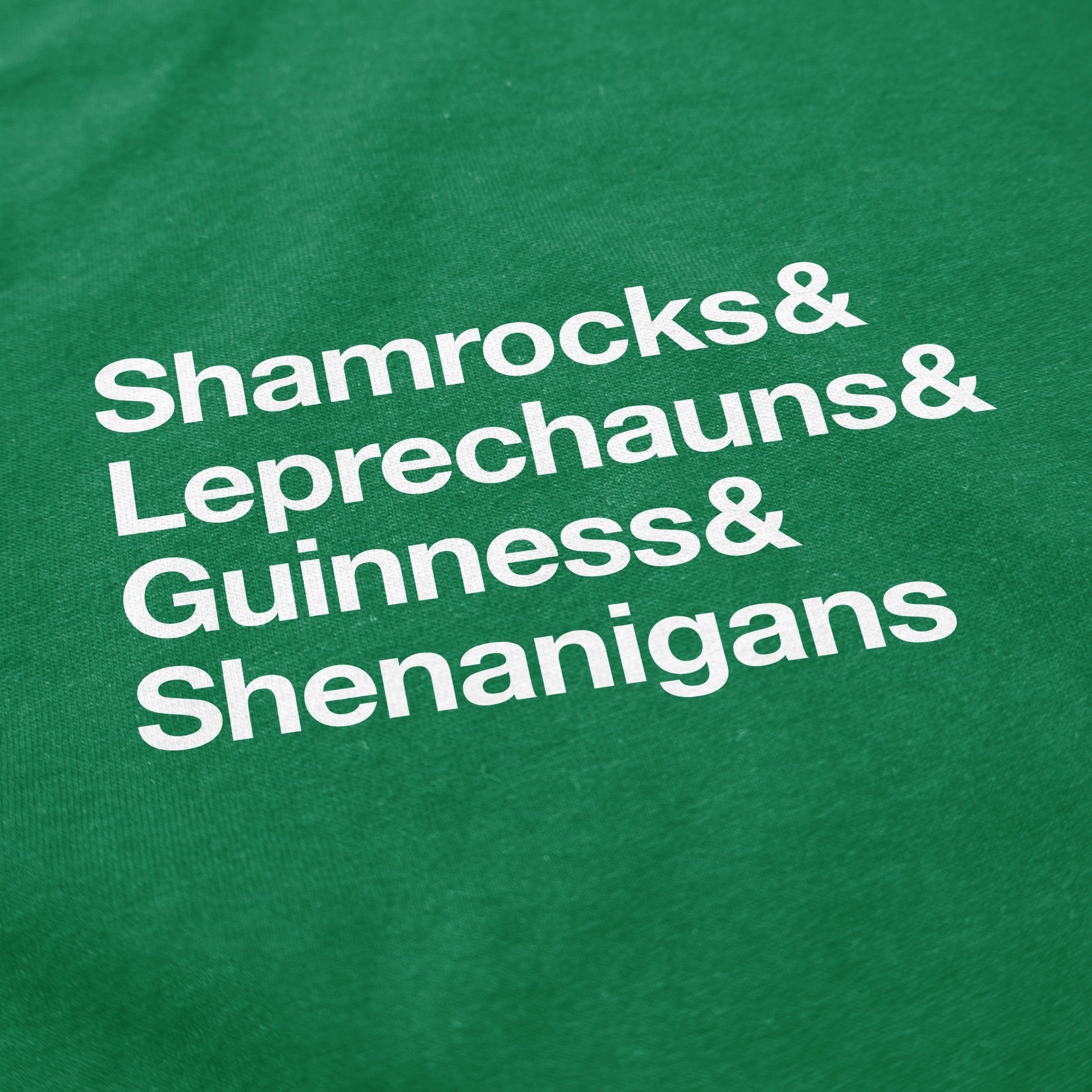 Shamrocks Ampersand T Shirt - Middle Class Fancy