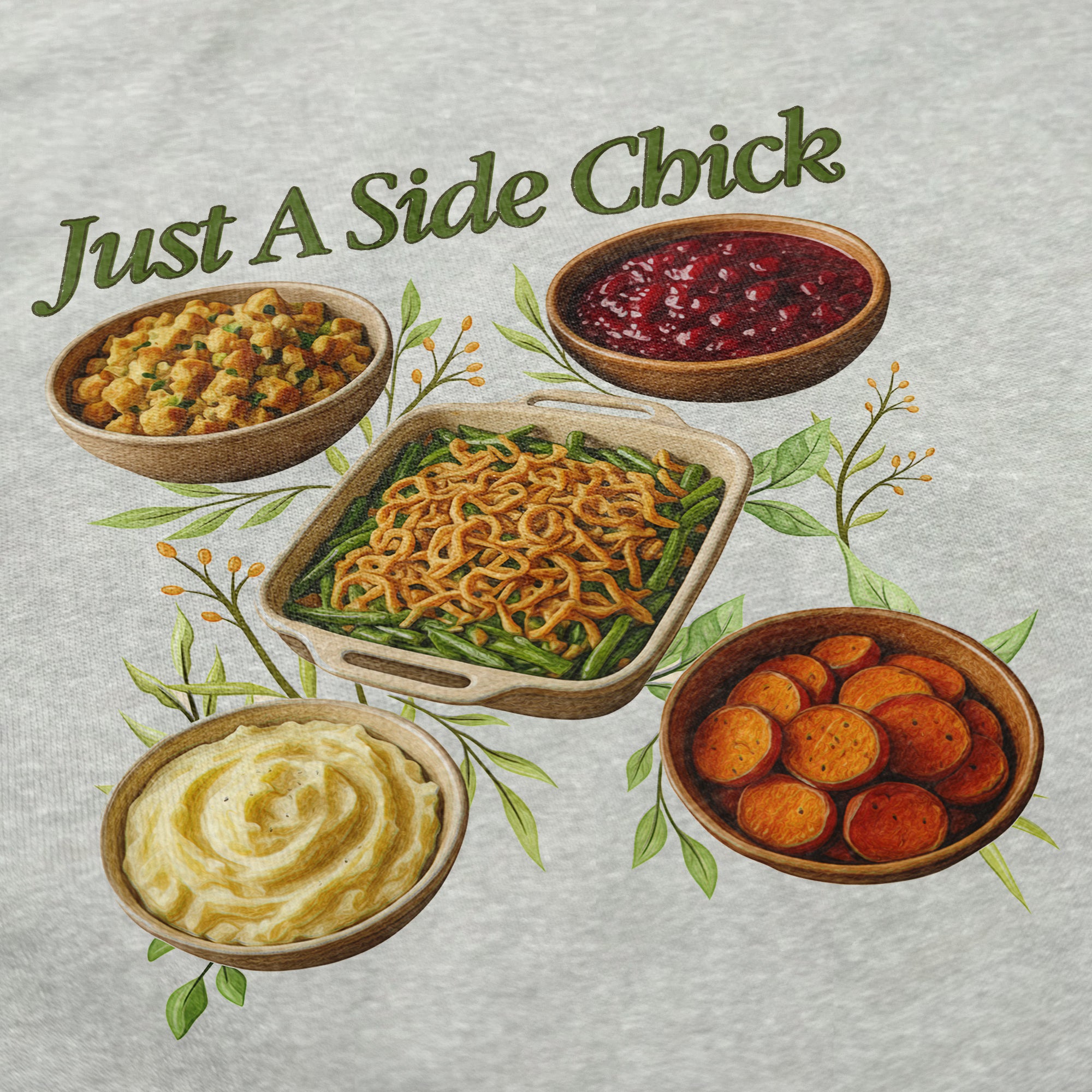 Just A Side Chick Crewneck Sweatshirt