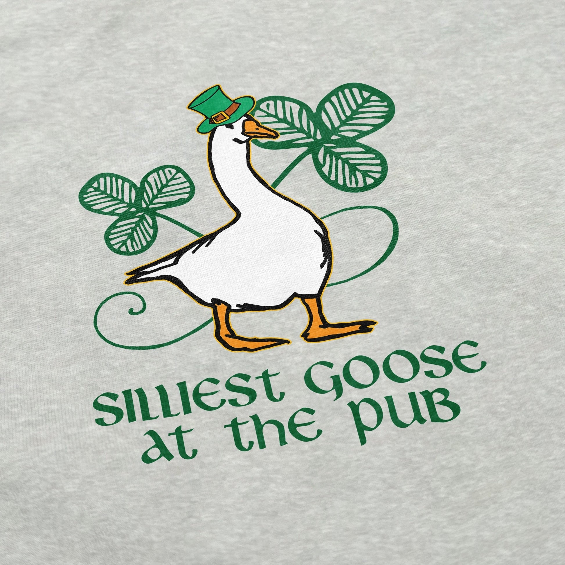 Silliest Goose at the Pub Crewneck Sweatshirt - Middle Class Fancy