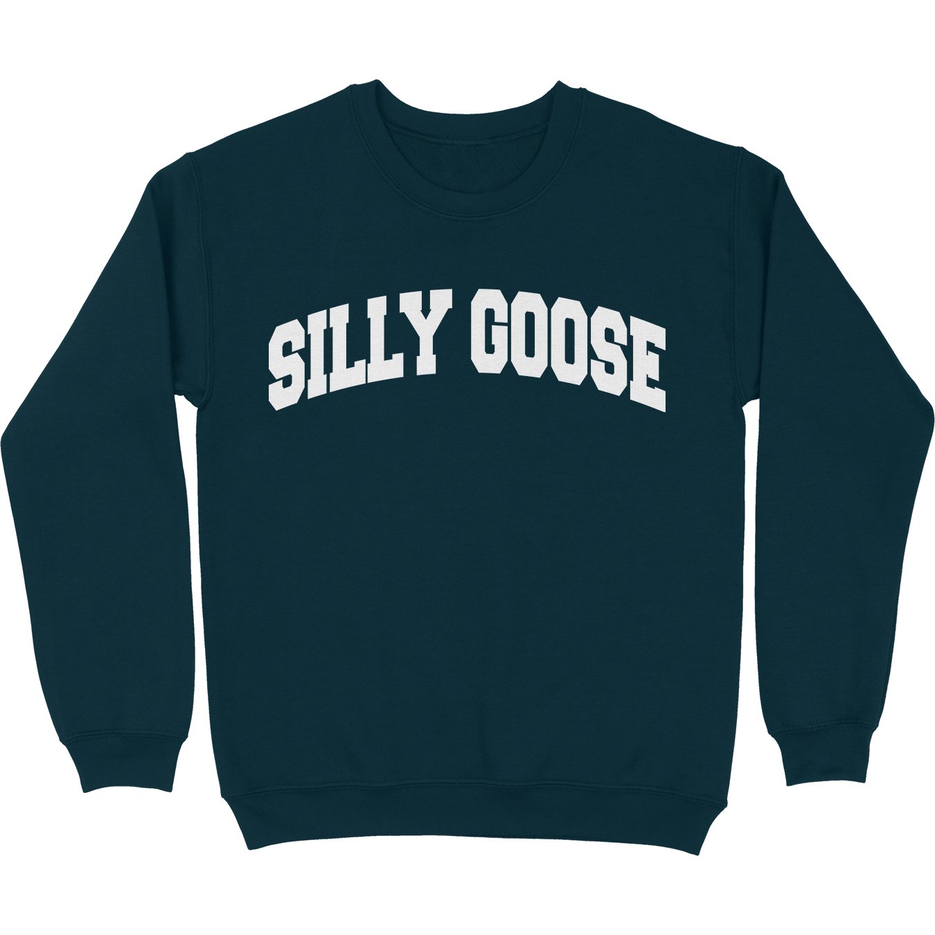 Silly Goose Academy Navy Crewneck Sweatshirt - Middle Class Fancy