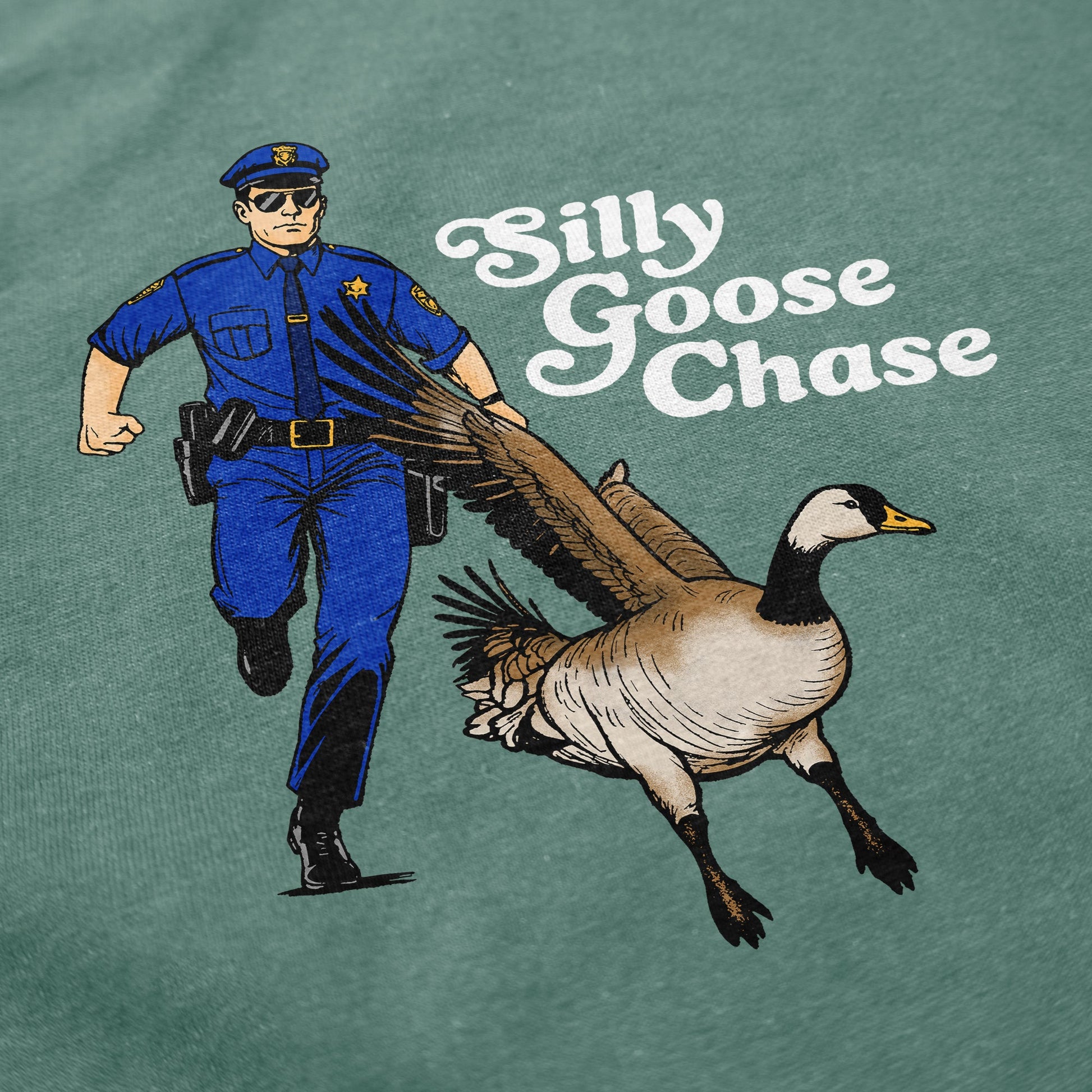 Silly Goose Chase T Shirt - Middle Class Fancy