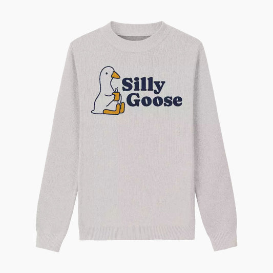 Silly Goose Knit Sweater - Middle Class Fancy