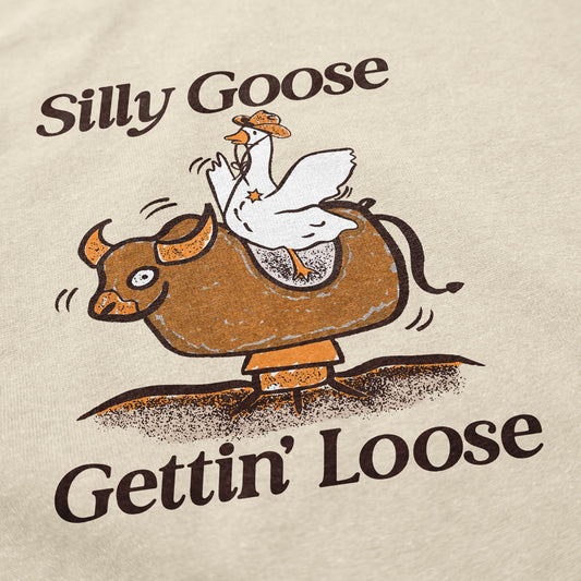 Silly Goose Mechanical Bull T Shirt - Middle Class Fancy