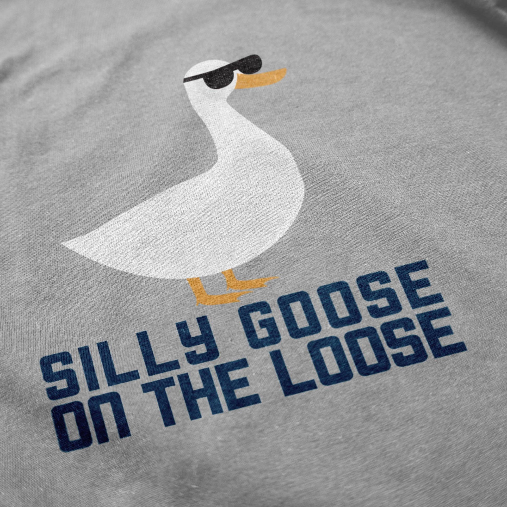 Silly Goose on the Loose Crewneck Sweatshirt - Middle Class Fancy