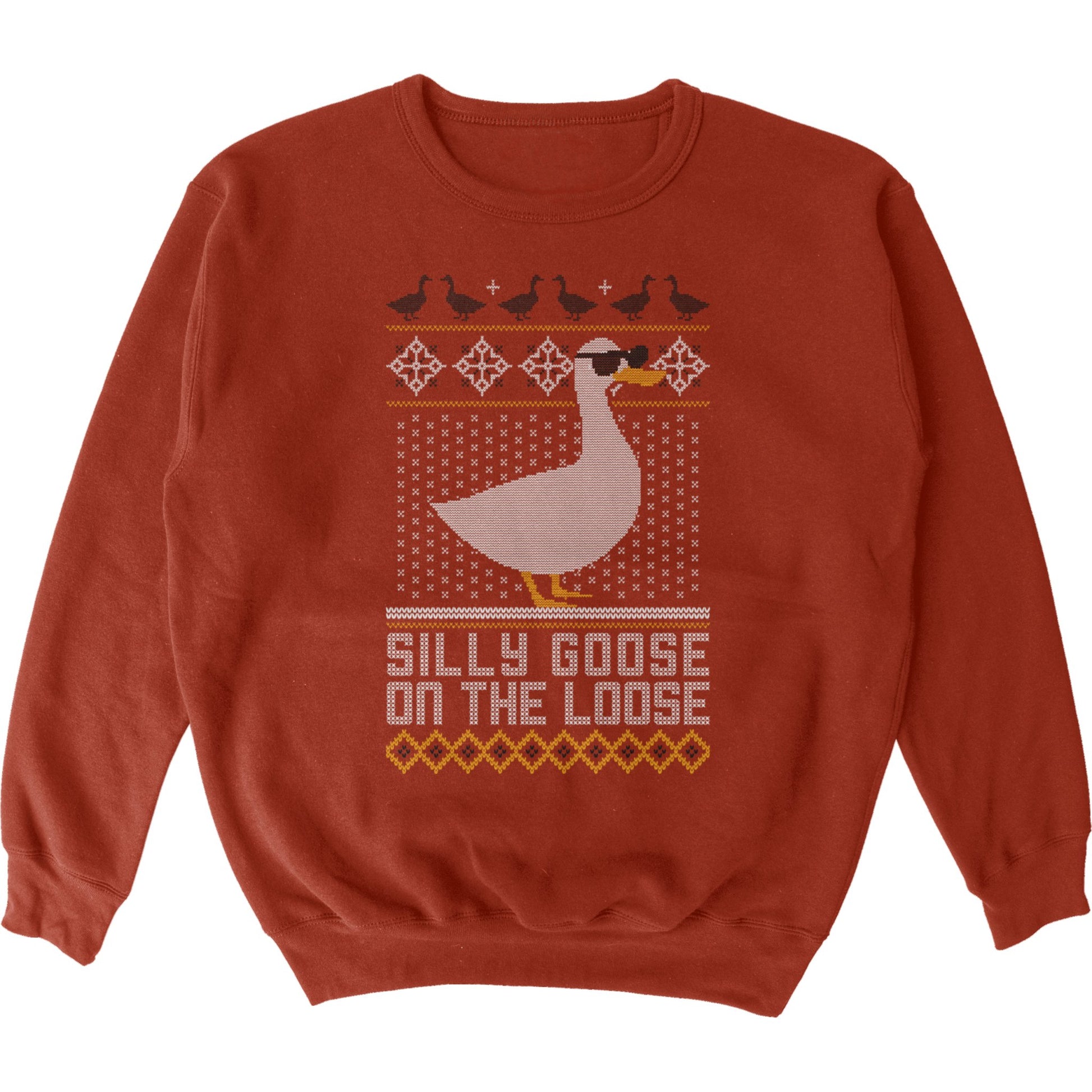 Silly Goose on the Loose Tacky Sweatshirt - Middle Class Fancy