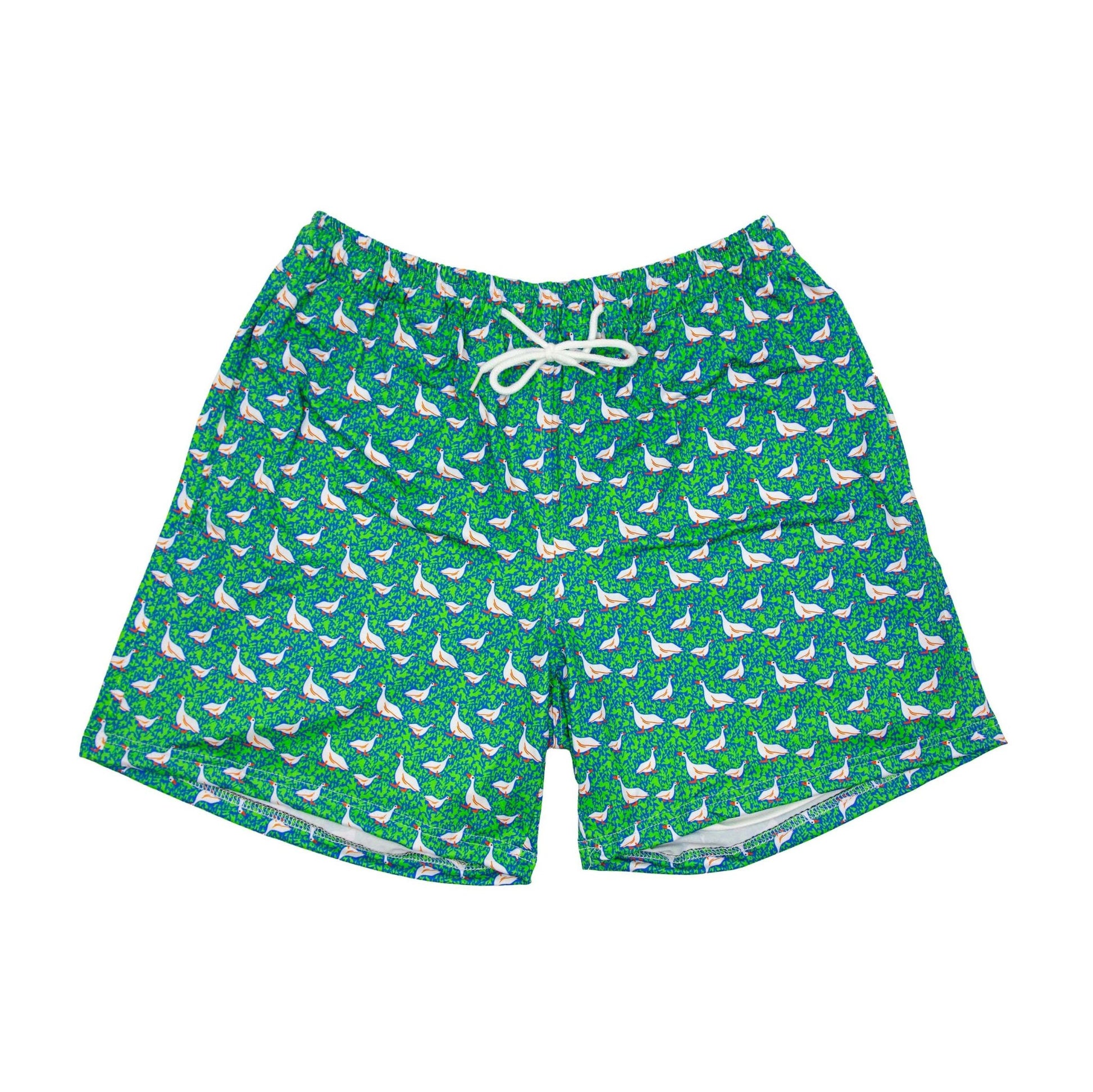 Silly Goose Swim Trunks - Middle Class Fancy