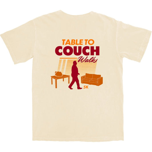 Table to Couch 5K T Shirt - Middle Class Fancy