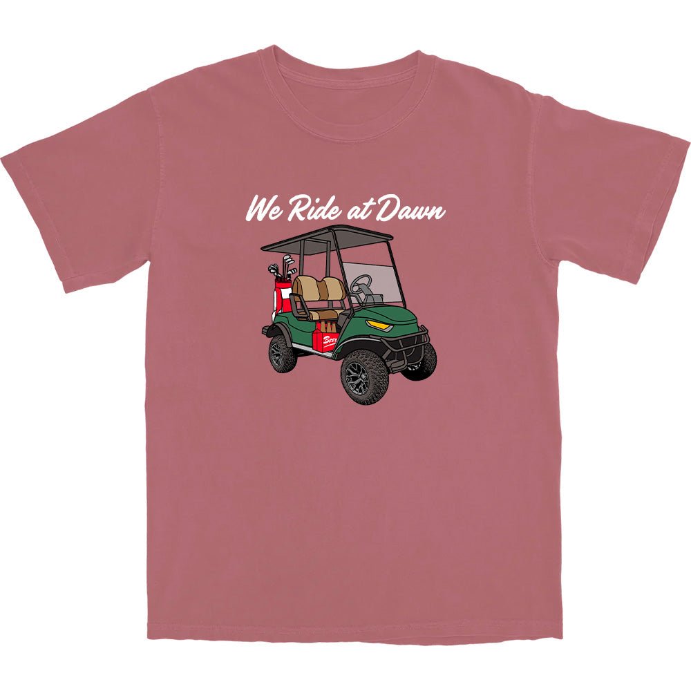 We Golf At Dawn T Shirt - Middle Class Fancy