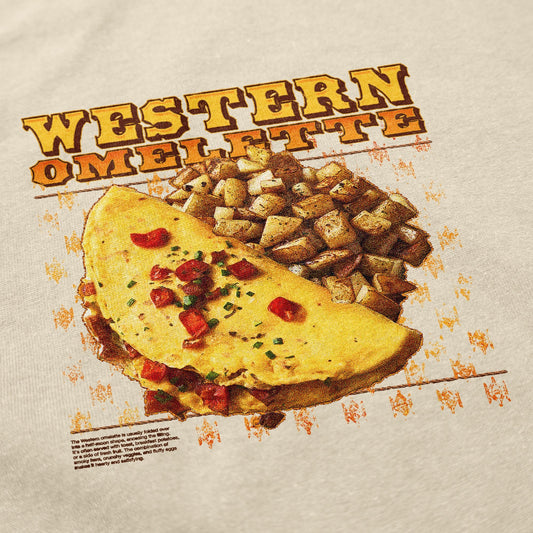 Western Omelette T Shirt - Middle Class Fancy