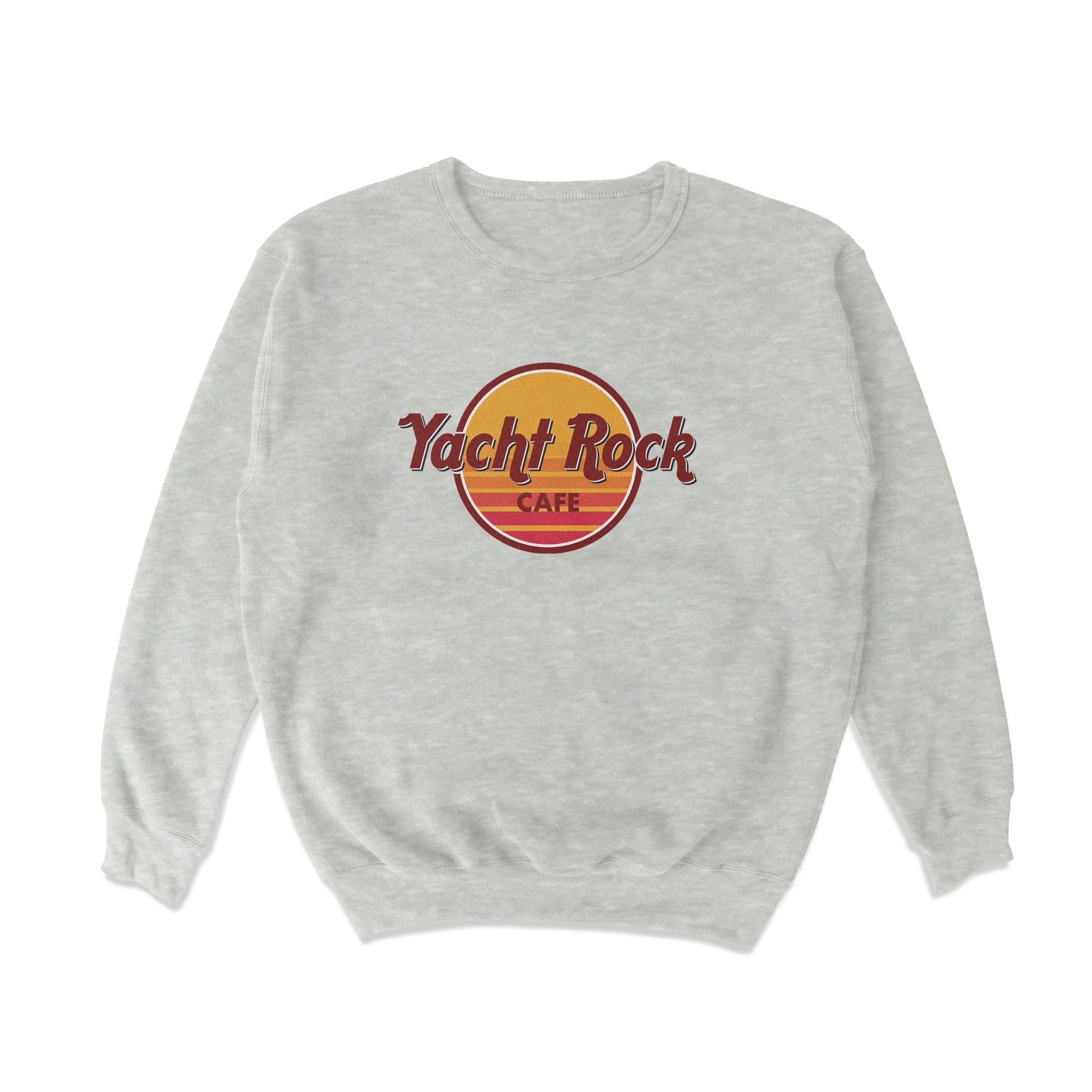 Yacht Rock Cafe Crewneck Sweatshirt - Middle Class Fancy