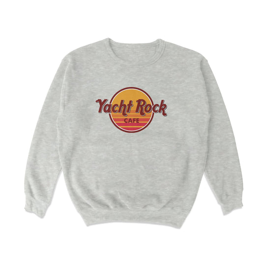 Yacht Rock Cafe Crewneck Sweatshirt - Middle Class Fancy