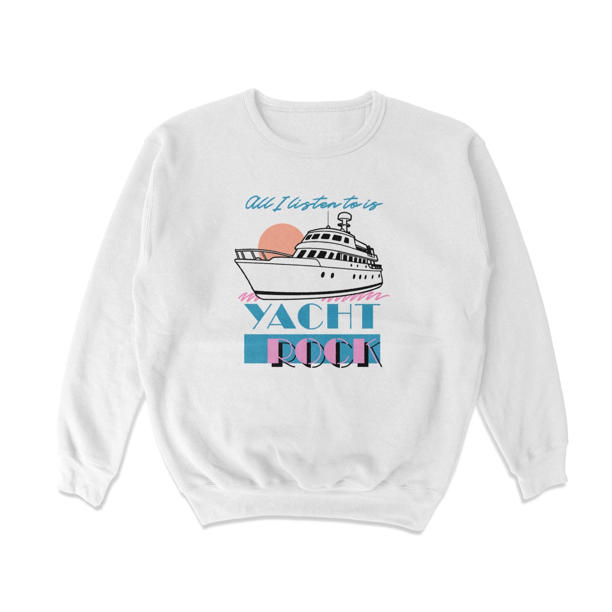 Yacht Rock Crewneck Sweatshirt - Middle Class Fancy