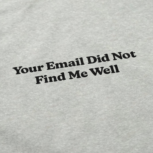 Your Email Did Not Find Me Well Crewneck Sweatshirt - Middle Class Fancy