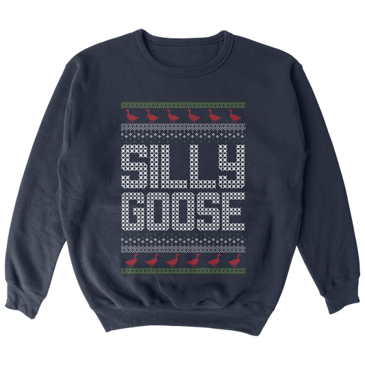 Silly Goose Tacky Christmas Sweatshirt