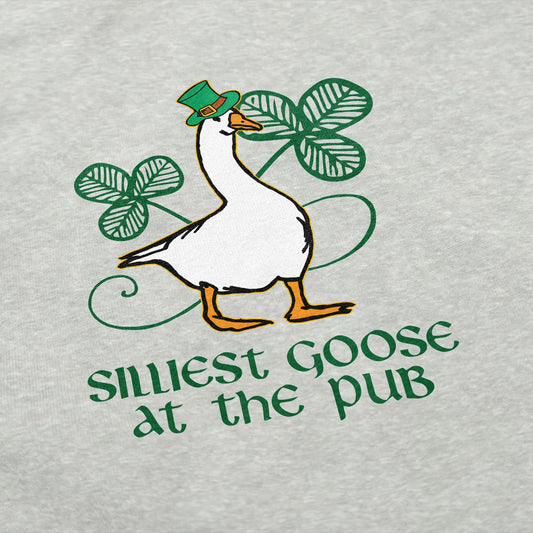 Silliest Goose at the Pub Crewneck Sweatshirt