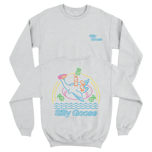Silly Goose Neon Crewneck Sweatshirt